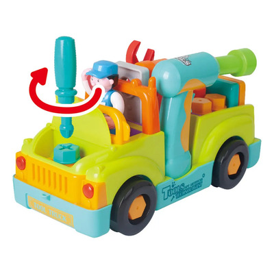 Hola Baby Playset Pequeño Camión Mecánico De Herramientas