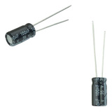 50x Capacitor Eletrolítico 100uf X 35v 105º Kit C/50 Peças