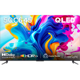 Smart Tv Qled 50  4k L50c645 Google Tv Tcl