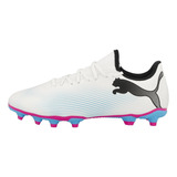 Zapato De Futbol Puma Future 7 Play Fg/ag Blanco Hombre