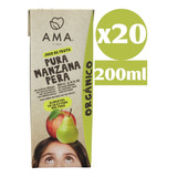 Ama Jugo De Fruta Orgánico Manzana Pera 20x200cc Tetra