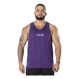 Camisa Regata Treino De Musculção Fitness Algodão Masculina