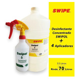 Desinfectante Concentrado Swipol Swipe 3.5l + 4 Aplicadores