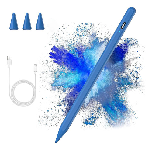 S Pen Para iPad Apple 10th/9th Gen iPad Pro 11 iPad Air Azul