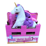 Unicornio Pony Para Peinar Accesorios Gamuza - Del Tomate