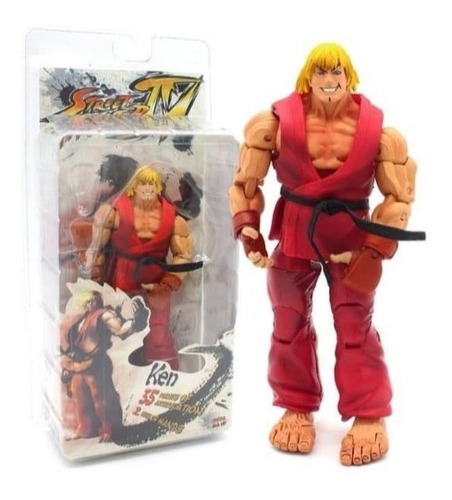 Figura Ken Street Fighter Bootleg