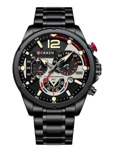 Reloj Curren  De Lujo 8395 Para Hombre - Elegante - Negro