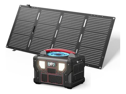 Generador Solar Portátil 1200w Brotatobot Para Acampar