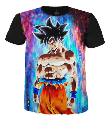 Camiseta De Goku Ultra Instinto  Para Adultos Y Niños Dragon