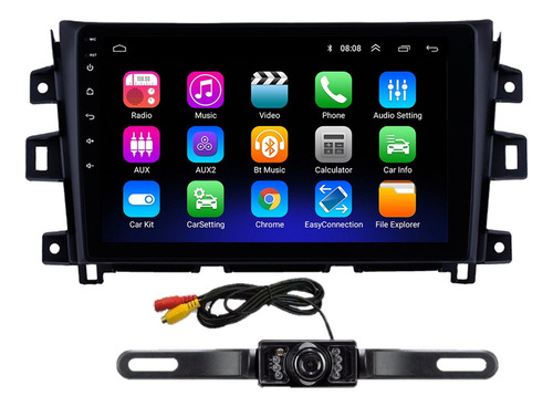 Estereo Nissan Frontier Android Carplay Np300 16-23 Camara V