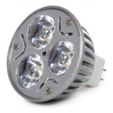 Lâmpada Led Dicróica Mr16 3,6w 12v Gu5,3 Branco Quente