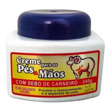 12 Un Creme Para Os Pés E Mãos Sebo De Carneiro San Jully