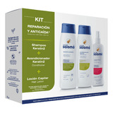  Kit Shampoo Keratin2 + Acond + Loción María Salomé