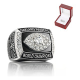 Nfl - Anillo De Campeonato De Los Oakland Raiders 1976