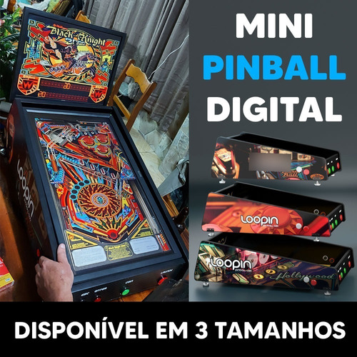 Loopin - Gabinete Bartop Para Pinball Digital (32 Polegadas)