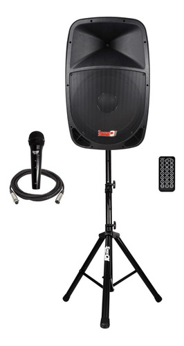 Parlante Activo 12   Prodj Pb12emp3sys Base-mic - Bluetooth 