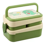 Pote Marmita Lunch Box 3 Compartimentos Dupla 