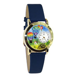 Reloj 3d Globo Aerostático | Oro O Plata | Grande O Pequeño 