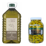 Aceite Oliva Agro Ecologico X5 Litros Mas Aceitunas Hilal
