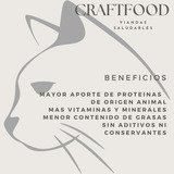 Craftfood Viandas Saludables Para Gatos, Todas Las Edades, P