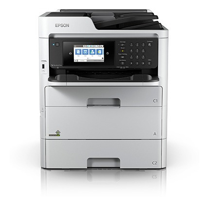 Impresora Multifuncional Epson Workforce Pro Wf-c579r Blanca