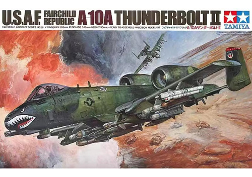 Maqueta Tamiya 61028 1/48 Usaf A-10 Thunderbolt Ii Warthog