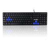 Teclado Gamer Con Suspensión Standard De Cable Wb711