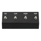 Pedal Foot Switch De Cuatro Interruptores Laney Fs4 Color Negro