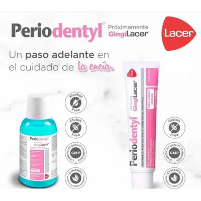 Kit Periodentyl Gingilacer Pasta Y Enjuague Embarazo | Envío gratis