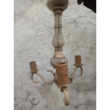 Candelabro Antiguo Tres Lamparas