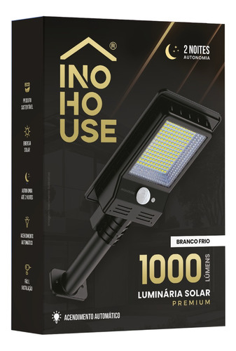 Holofote Solar Luminaria Ls1000 Premium 2 Anos Garantia Ip65