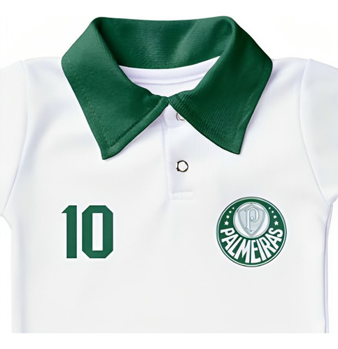 Promoção Body Bori Bebê Camisa Polo Times Futebol - Oficial