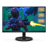 Monitor 20  Polegadas 3green 75hz Hdmi, Cor Preto Bivolt