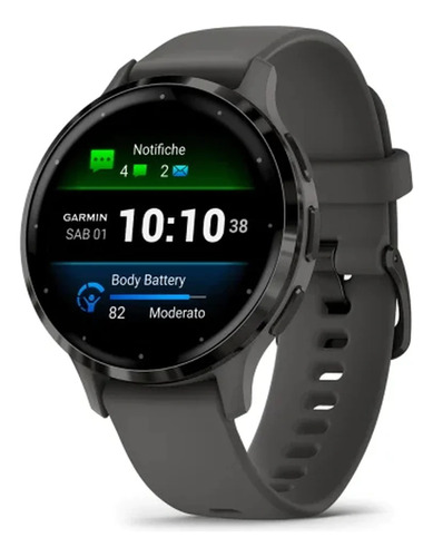 Reloj Garmin Venu 3s Oxímetro Smartwatch Gray 41mm