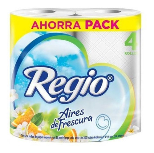 Colchón Papel Higiénico Regio Aires De Frescura 12 Paquetes