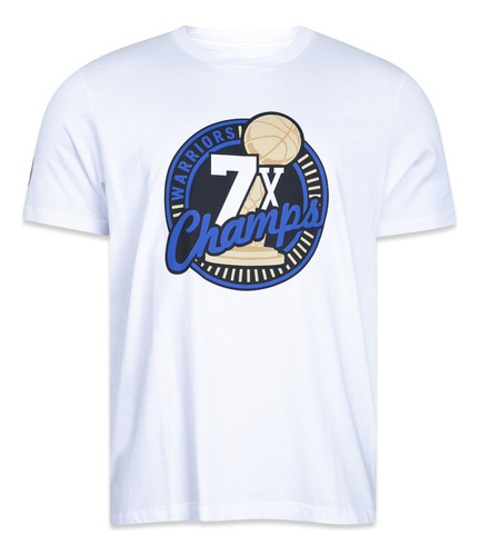 Camiseta New Era Golden State Warriors Core Nba I24009
