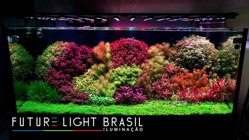 Luminária Led Future Light Brasil - 252 Watts 120cm A 130cm - Aquário Marinho Ou Plantado