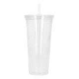 Vaso De Doble Pared De Plástico De Acrilico De 600 Ml