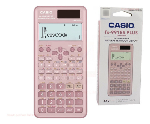 Calculadora Casio Fx991es Plus 2 Edición Rosado Original