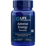Life Extension Adrenal Energy Energía 120 Cápsulas Sabor Sin Sabor