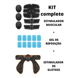 Kit Aparelho Tonificador Muscular Abspro 10 Gel Sobe Gluteos