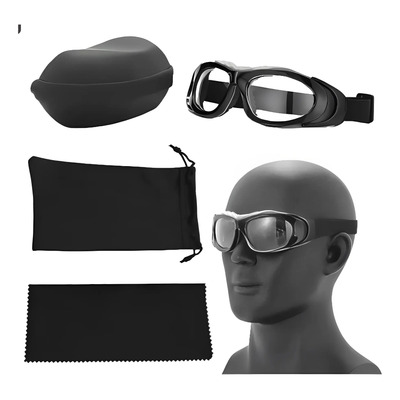 Lentes Deportivos Graduables Para Basquetbol Y Futbol Negro
