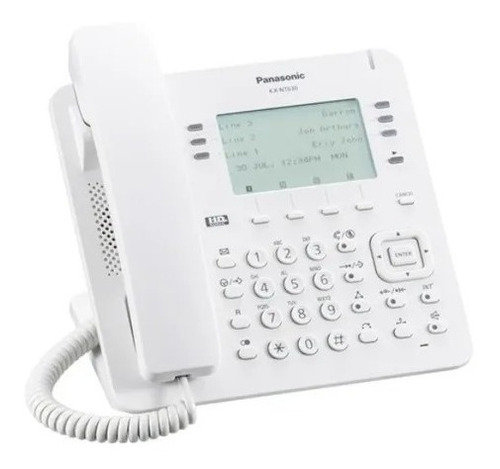 Telefono Ip Panasonic Kx-nt630 Poe Lcd 3.6 24 Teclas Ns500
