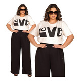 Conjunto Feminino Plus Size Elegante Moderno Linha Premium 