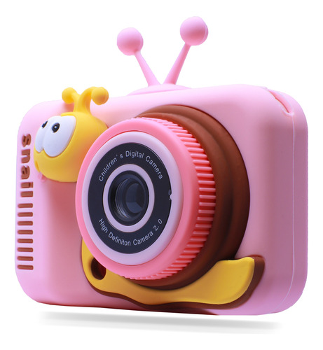 Câmera Filmadora Infantil Com Jogos Mp3 Usb Recarregável 