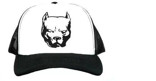 Boné Trucker Telinha Pit Bull Cachorro Chapel Gorro