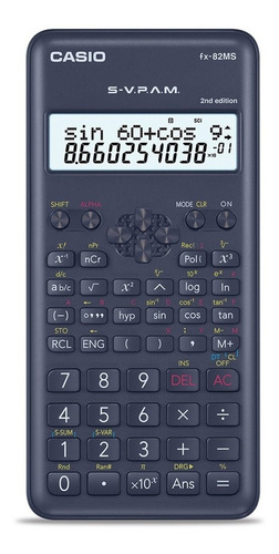 Calculadora Científica Casio Fx 82 Ms Original 240 Funções