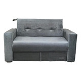 Sofa Cama 2 Cuerpos Living Descanso