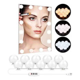 Focos Led Regulables Para Espejo De Maquillaje, 10 Bombillas