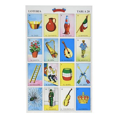 Don Clemente Auténtica Lotería: Set Para Bingo Mexicano 20 | Envío gratis